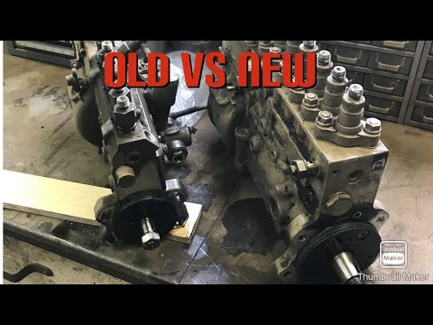 Видео: Снятие инжекторного насоса DT360 для нового насоса Bosch P!