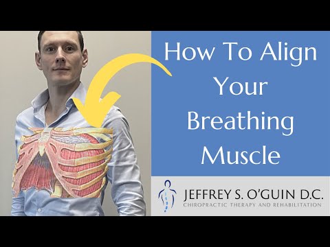 Видео: Как выровнять диафрагму для улучшения осанки