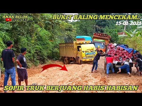Видео: Худшая ситуация 2025 года | Букит Балинг напряжен, все водители грузовиков вынуждены бежать
