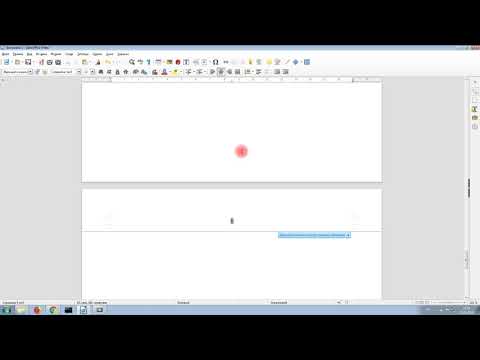 Видео: Нумерация страниц в LibreOffice