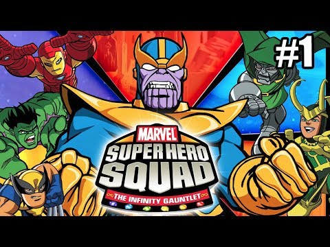 Видео: СуперГеройский Отряд Марвел Перчатка Бесконечности {Marvel Super Hero Squad The Infinity Gauntlet #1