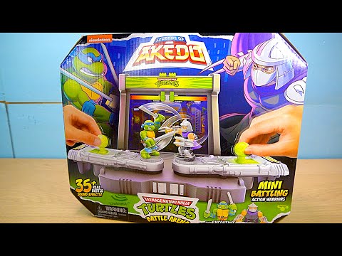 Видео: АКЕДО ЧЕРЕПАШКИ НИНДЗЯ AKEDO TMNT BATTLE ARENA