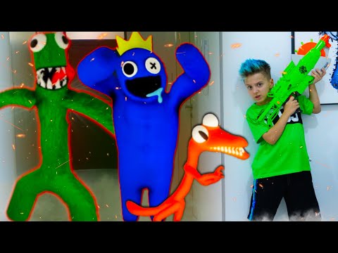 Видео: Я СИНИЙ Монстр в ROBLOX RAINBOW FRIENDS CHAPTER 2!?