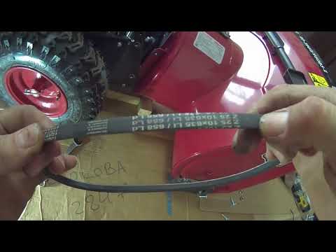 Видео: 1. Снегоуборщик  RedVerg RD-SB60/950BS-E, подготовка к зиме