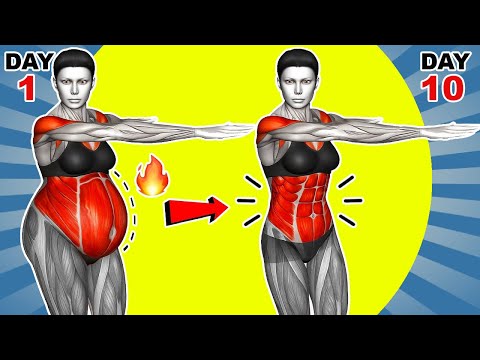 Видео: 🔥Эффективная 20-минутная тренировка пресса стоя ➜Лучшее упражнение для женщин, чтобы избавиться о...