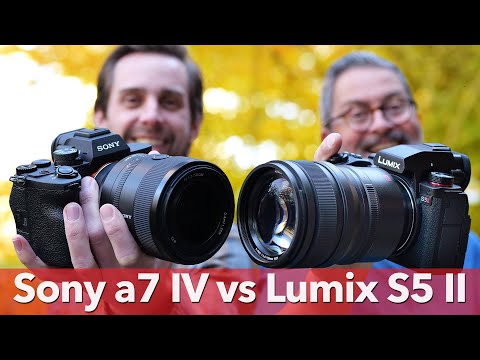 Видео: Panasonic Lumix S5 II против Sony a7 IV — что лучше?