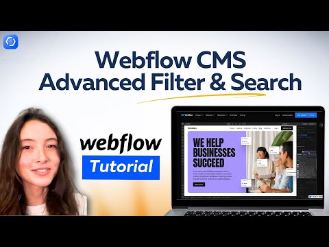 Видео: Расширенная фильтрация и поиск Webflow CMS в 2025 году (пошаговое руководство)