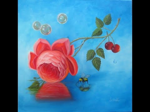 Видео: Как нарисовать причудливую розу поэтапно. Как правильно рисовать причудливую розу.