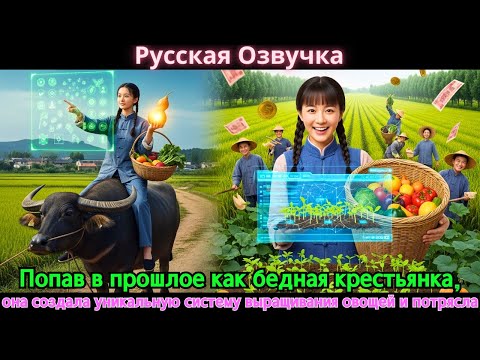Видео: Попав в прошлое как бедная крестьянка, она создала уникальную систему выращивания овощей и потрясла