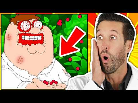 Видео: Врач смотрит смешные медицинские сцены из Гриффины #27