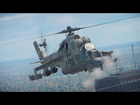 Видео: Штурмовка НАРами - MI-24D, AH-1 Cobra and MH-6 Little Bird - music video