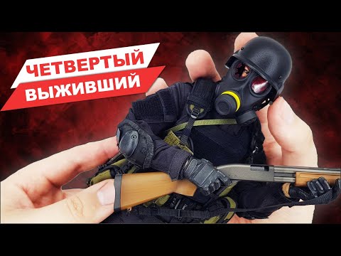 Видео: Ханк, оперативник спецназа Umbrella: коллекционная фигурка по игре Resident Evil 2 Remake