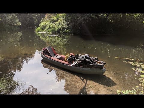 Видео: Вело-водный ПВД. (р. Анграпа, август)