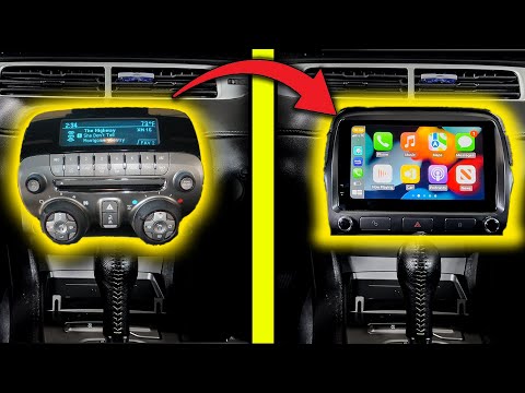 Видео: Установка цифрового радио Octopus CC10-15 на Camaro 2010-13