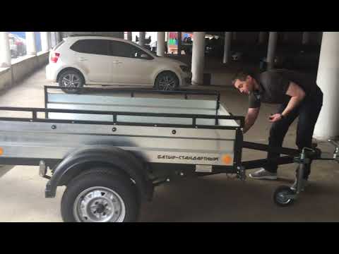 Видео: Легковой прицеп Батыр стандарт