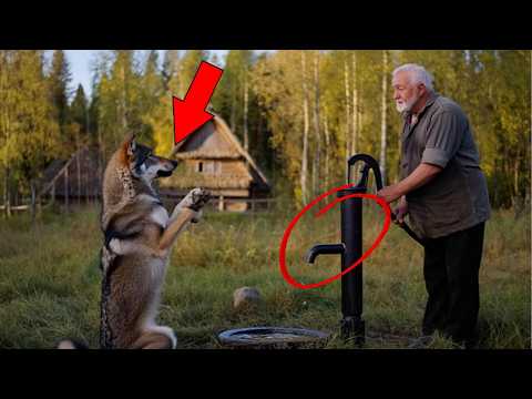 Видео: Волк умолял о помощи у водокачки То, что обнаружил Дед, Разобьет Вам сердце!