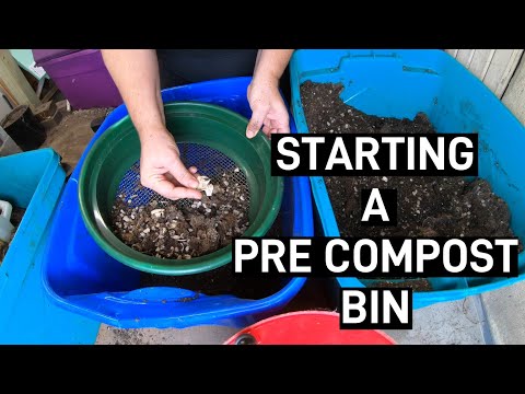 Видео: Подстилка для червей - Предварительная подготовка компоста - Повторное использование почвы для го...