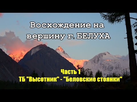Видео: Мой путь - Восхождение на Белуху #1/Фёдор Конюхов встреча на Алтае/Трекинг: Высотник - Ак-кем.