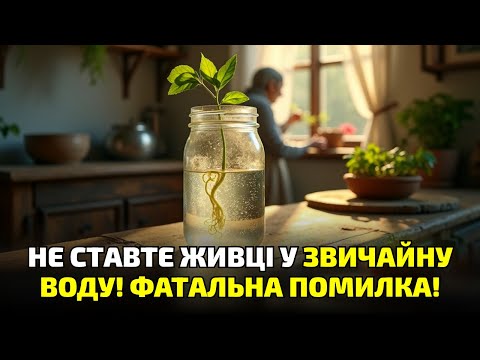 Видео: Вода, що оживляє рослини! Старовинний сільський метод, який перевершив усі хімікати!