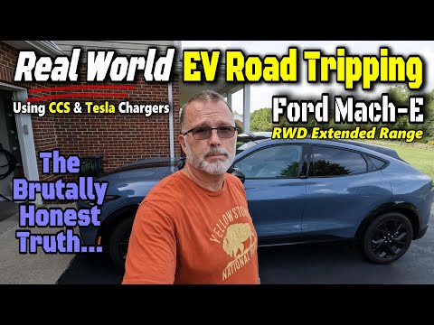 Видео: 1000-мильное путешествие на электромобиле Ford Mach-E: хорошее, плохое и ужасное