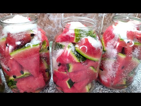 Видео: 📌Арбуз 🍉 Консервированный ☑️пикантный и 💯Невероятно Вкусный ✍️