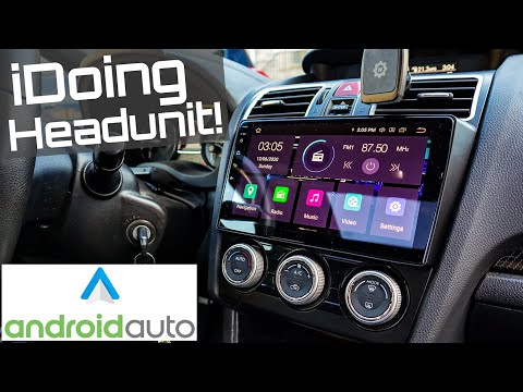 Видео: Головное устройство iDoing Android (с Android Auto!) — Subaru WRX 15+