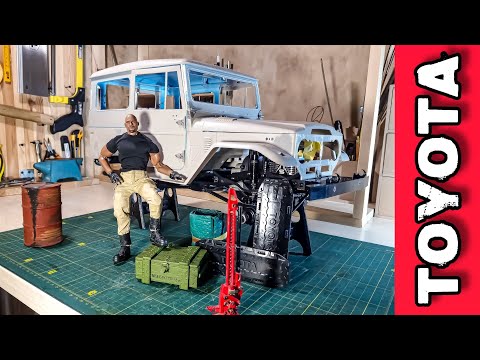 Видео: RC4WD TOYOTA FJ40- Повний кастом!!!