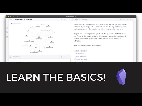 Видео: Основы создания заметок в Obsidian