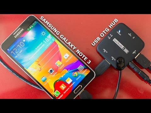 Видео: OTG USB 3.0 HUB для Samsung Galaxy Note 3 S5