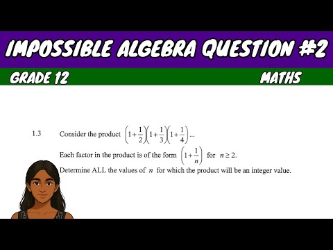 Видео: Невозможный вопрос по алгебре №2 | Математика для 12 класса