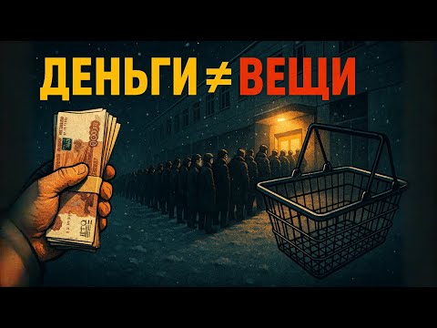 Видео: Дефицит товаров СССР: почему при деньгах ты в очереди