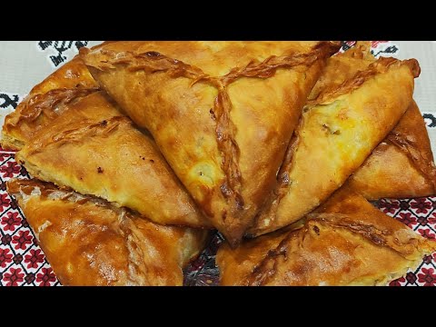 Видео: Настоящие татарские треугольники. Очень вкусно.