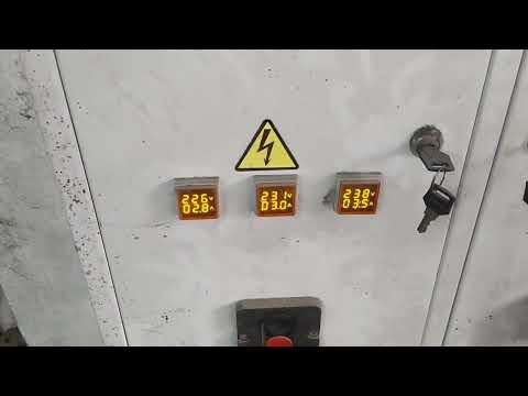 Видео: зернодробилка 4 кВт 380 вольт.