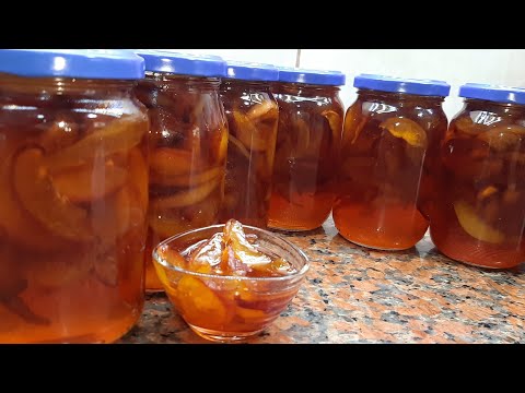 Видео: Персиковой варенье С сливочном маслой ...ШАФТОЛИ ВАРЕНЬЯСИ тиник киём тайёрлаш..