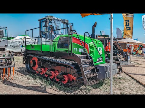 Видео: НОВЫЙ ГУСЕНИЧНЫЙ ТРАКТОР ДСТ - Урал FT-80