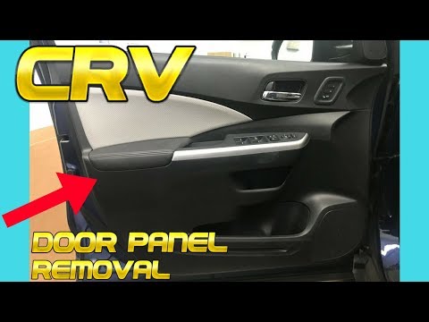 Видео: Снятие и замена панели двери Honda CRV со стороны водителя (2012, 2013, 2014, 2015, 2016)