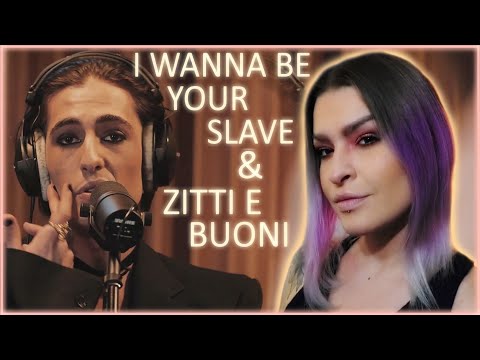 Видео: Måneskin - I Wanna Be Your Slave & Zitti E Buoni Jam at Home REACTION | Реакция Манескин