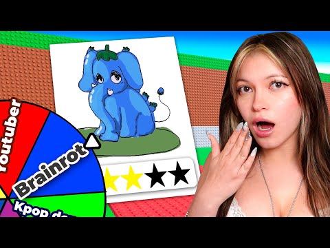 Видео: Скоростной розыгрыш, но колесо решает, что мне нарисовать…