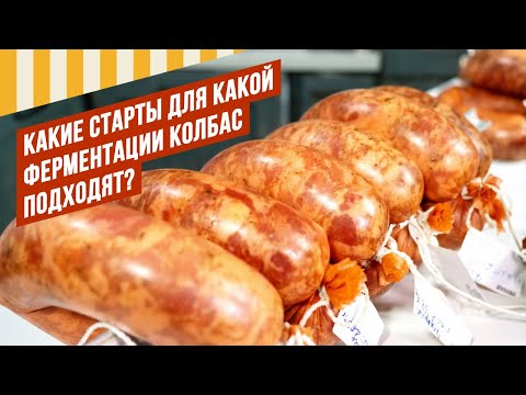 Видео: Какие Старты подходят для холодной или для горячей ферментации вяленых колбас? #емколбаски