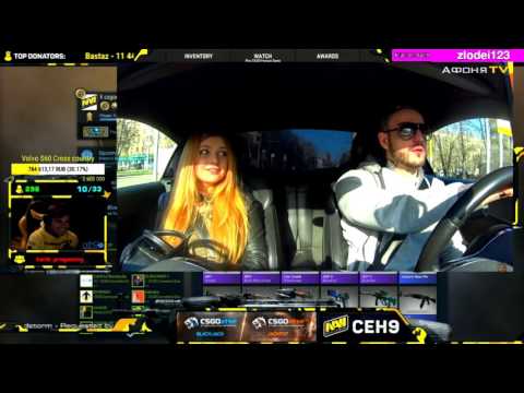 Видео: Ceh9 смотрит видео АфоняTV (красавица держалась до последнего)