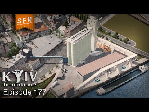 Видео: ЭЛЕВАТОР НА ПОДОЛЕ (ПОДОЛ 2.0) - Cities Skylines - “Kyiv in miniature” №177