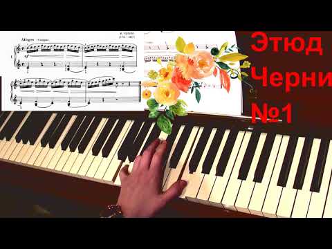 Видео: Этюды Черни легкие. Разбор для тех кто учит ноты недавно.