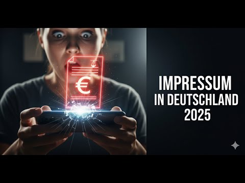 Видео: Impressum в Германии 2025 Как сделать правильно для сайта соцсетей и избежать штрафов Abmahnung, DDG