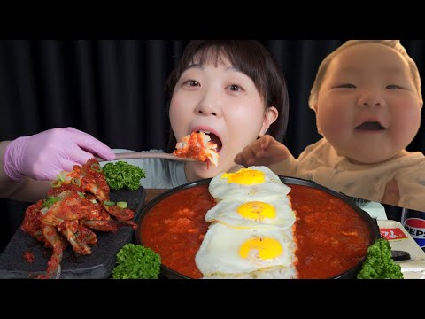 Видео: мясо приправленного краба🦀Mukbang eating show