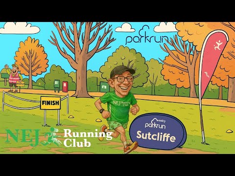 Видео: Забег Parkrun в Сатклиффе — суббота, 27 сентября 2025 г.