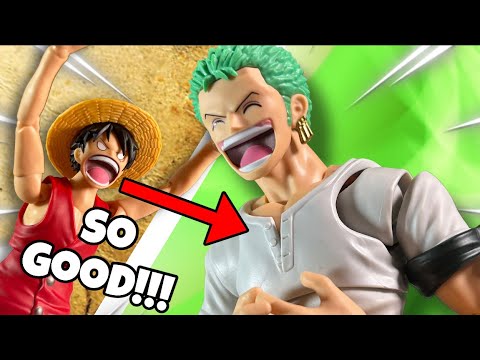 Видео: ЭТО ДАЖЕ ХОРОШО!!! (Обзор Sh Figuarts One Piece Romance Dawn Roronoa Zoro)