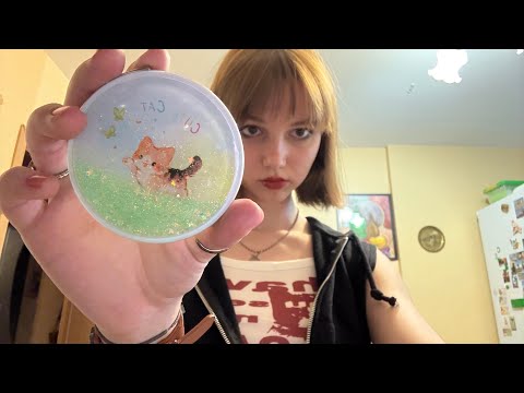 Видео: (🎧❌) asmr lofi безделушки из сумки под звуки холодильника агрессивно