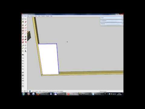 Видео: Урок 6 Проектирование дома в SketchUp