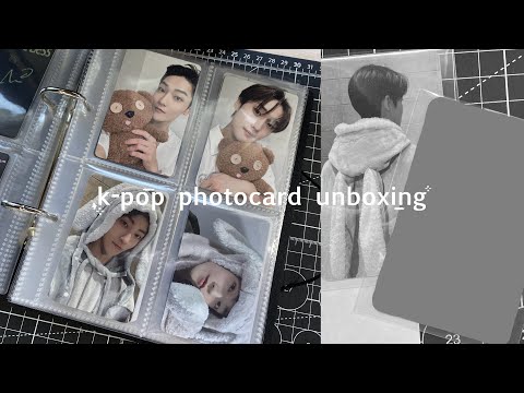 Видео: ✉️’ распаковка кпоп фотокарт nct, ateez и the boyz