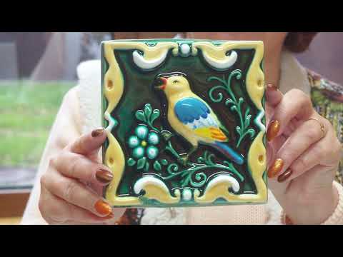 Видео: Мастер-класс по росписи традиционного ярославского изразца